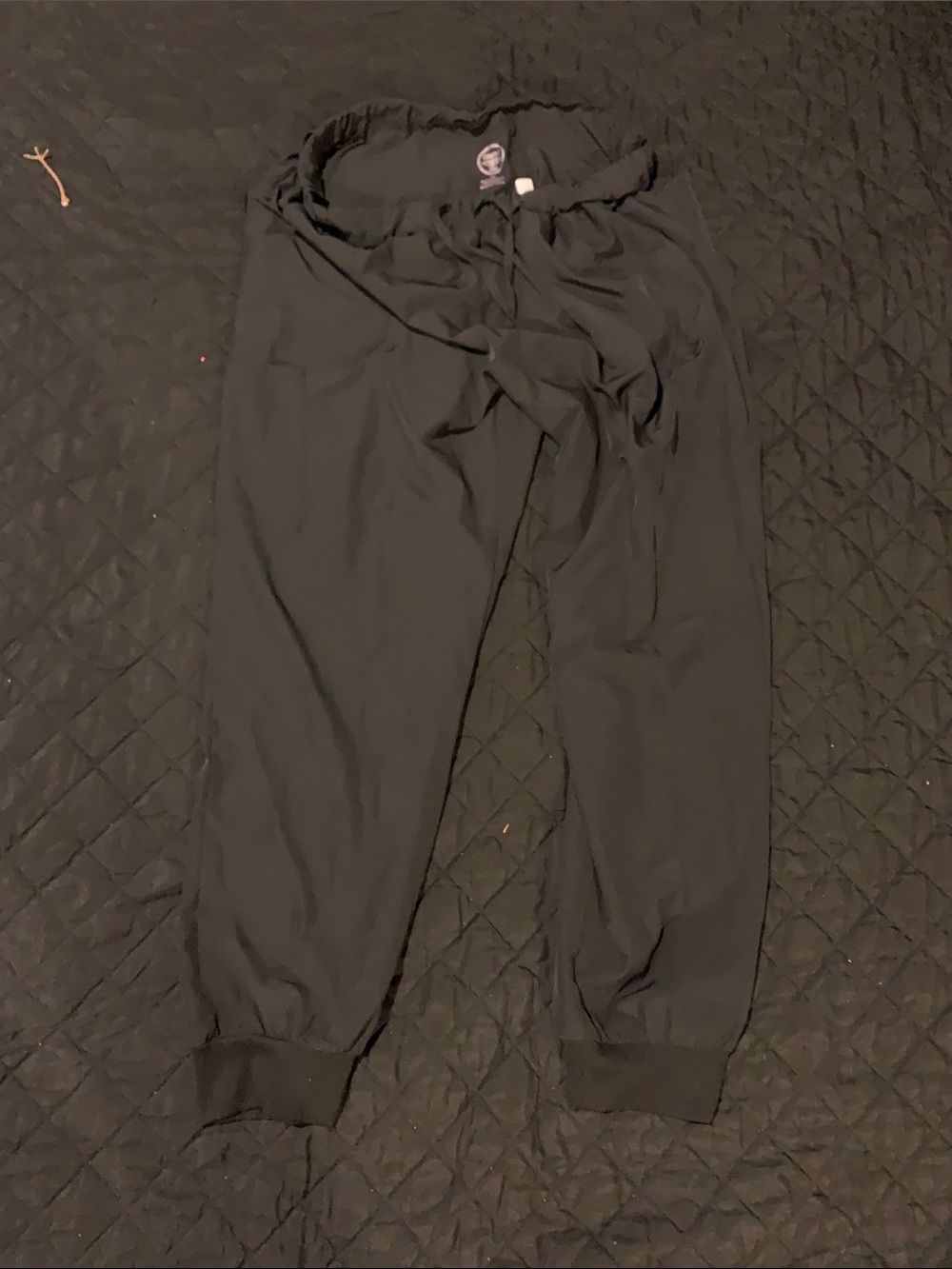 Everyday Black Women's Jogger Pants with Drawstring Waist